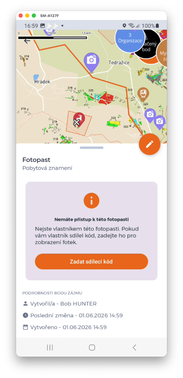 Integrace fotopastí