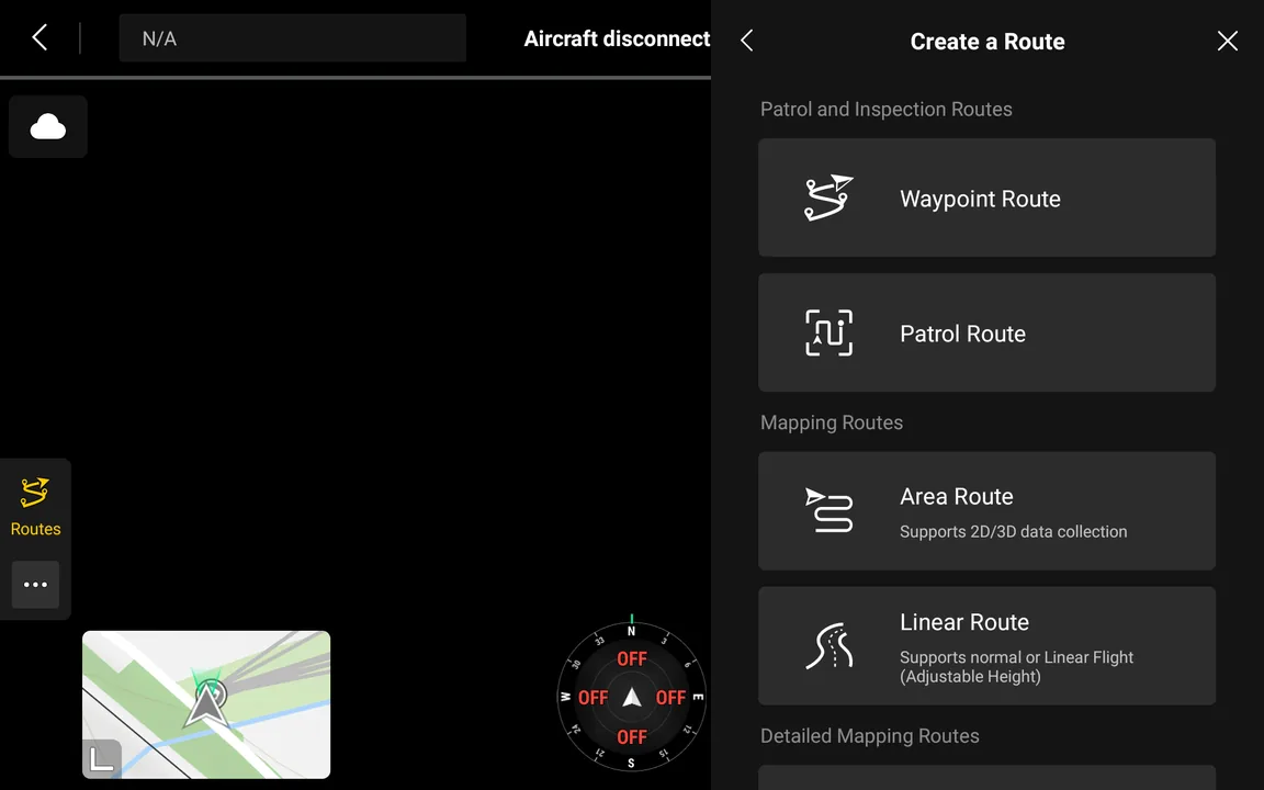 Screenshot der HUNTERRA-App